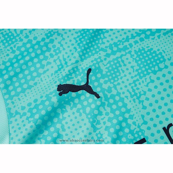 Tracksuit Olympique Marseille Short Sleeve 2025-2026 Green - Shorts